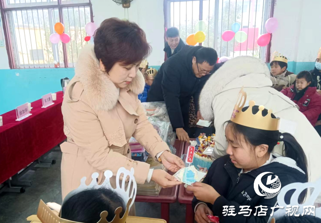 新蔡縣紅十字會開展慶元旦·迎新暨“集體過生日，情暖留守娃”送溫暖活動