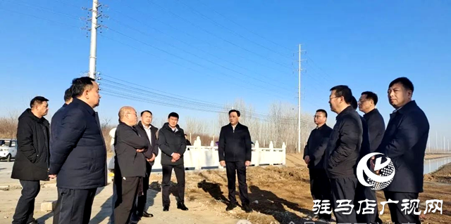 侯公濤督導調研南水北調供水及西平縣大健康產業(yè)園區(qū)項目情況