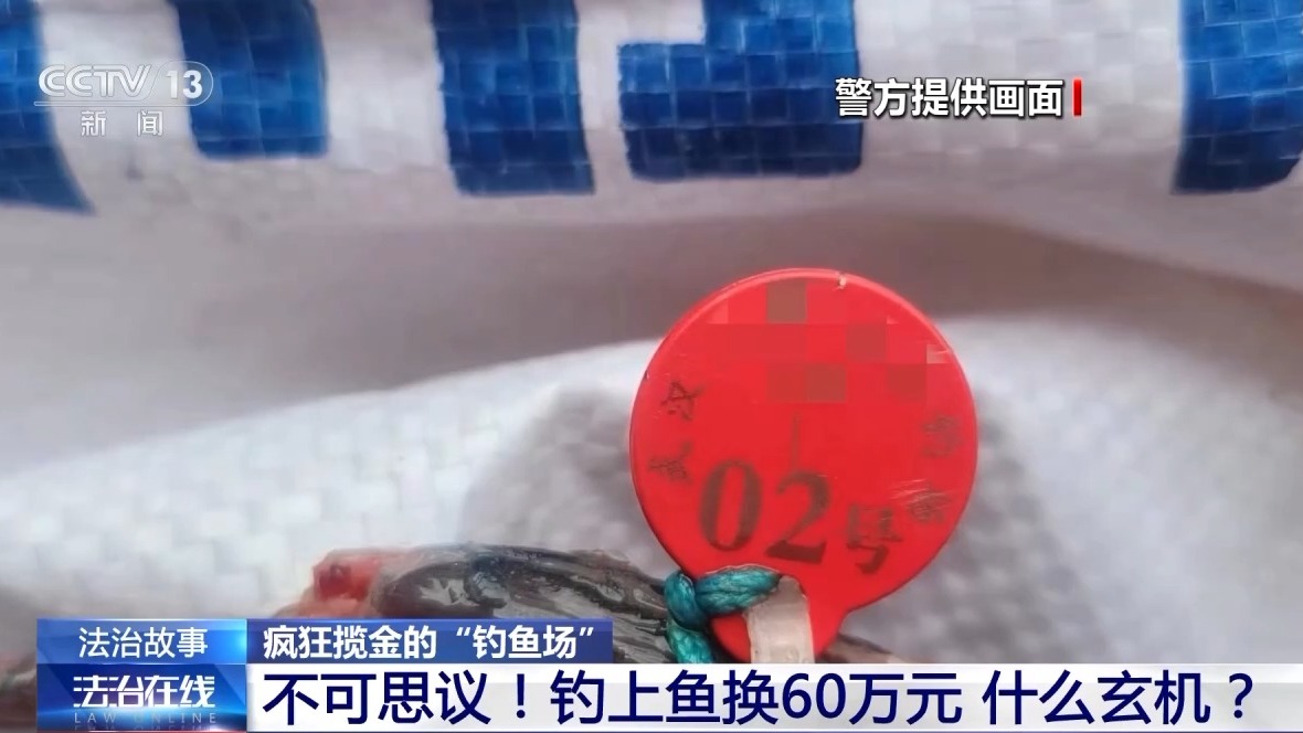 一條魚價值60萬元？釣魚場變“賭場” 警方抓獲86人