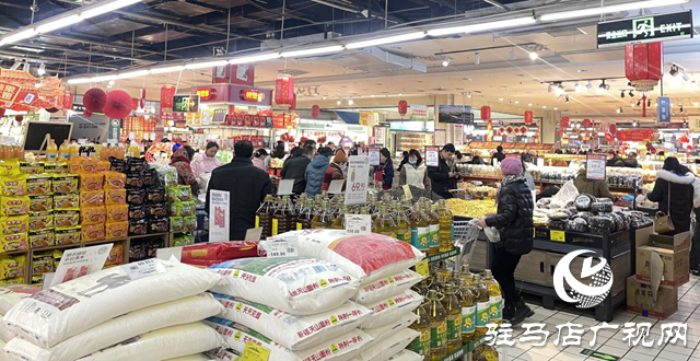 春節(jié)＋寒潮 駐馬店商超：放心！市民的“菜籃子”有保障