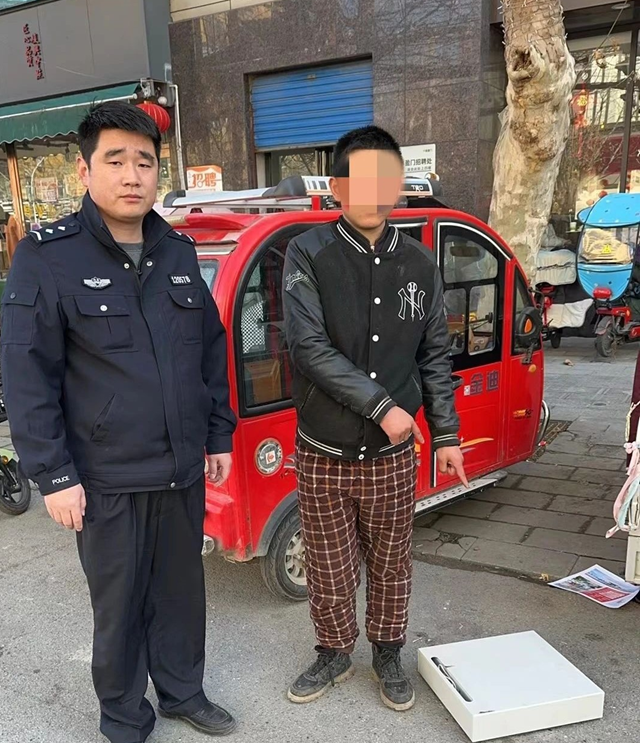 伸手必被捉！西平警方一小時破獲盜竊沿街門店案