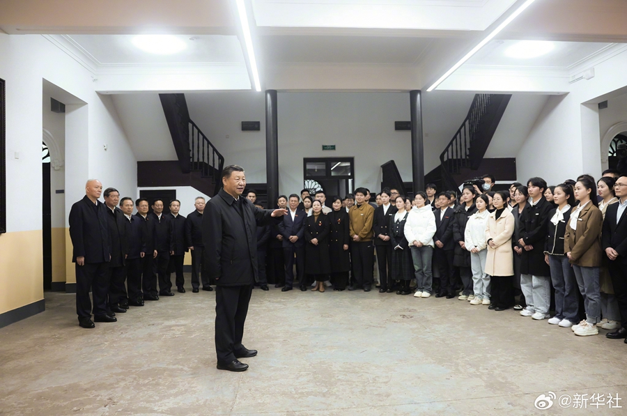 習近平在湖南長沙市考察調(diào)研