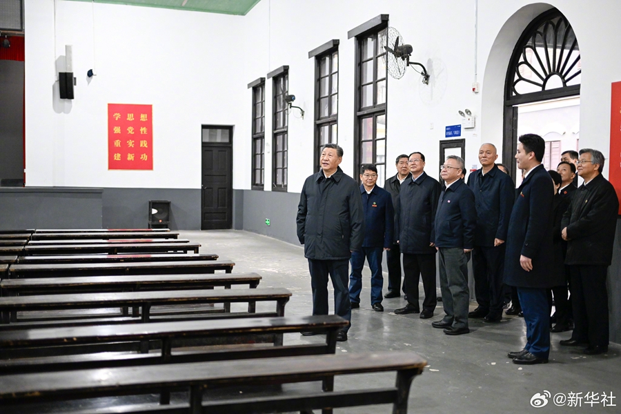 習近平在湖南長沙市考察調(diào)研