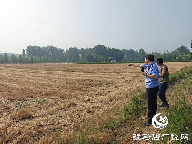 確山縣:村民小麥“被盜” 民警調(diào)查歸還