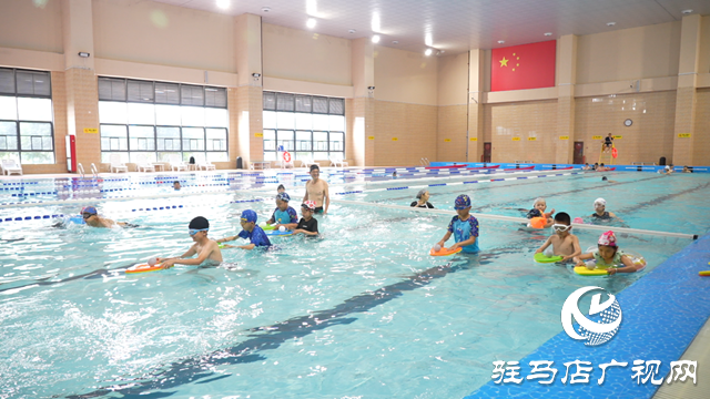 駐馬店:游泳館人氣漸旺 避暑降溫好去處