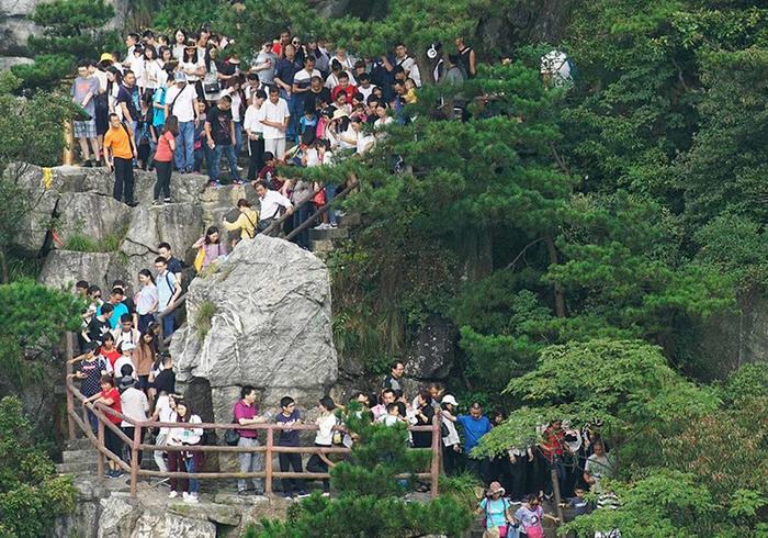 旅游行為不文明，游客被景區(qū)納入黑名單