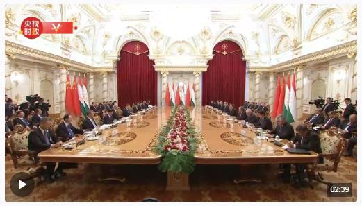 獨家視頻丨習近平同塔吉克斯坦總統(tǒng)拉赫蒙舉行大范圍會談