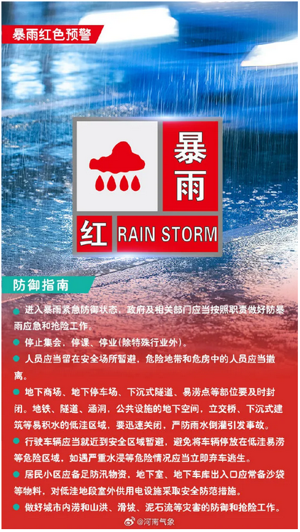 預(yù)警！預(yù)警！河南8級(jí)雷暴大風(fēng)+暴雨+冰雹來了，注意防范→ 
