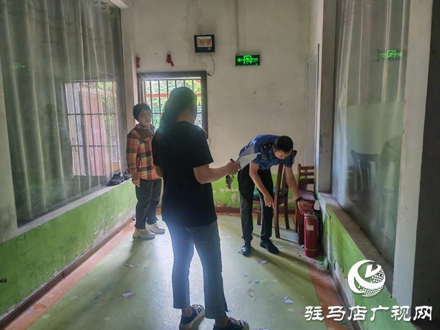 確山縣朗陵街道共筑養(yǎng)老院消防安全防線(xiàn)