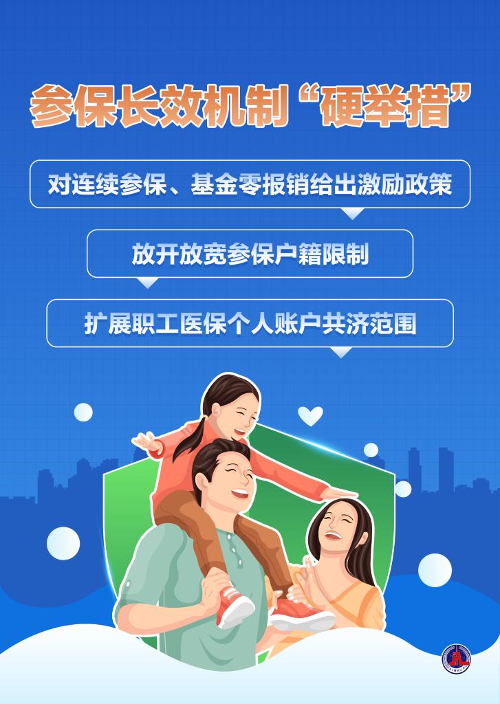 我國首個(gè)基本醫(yī)保參保長效機(jī)制正式公布