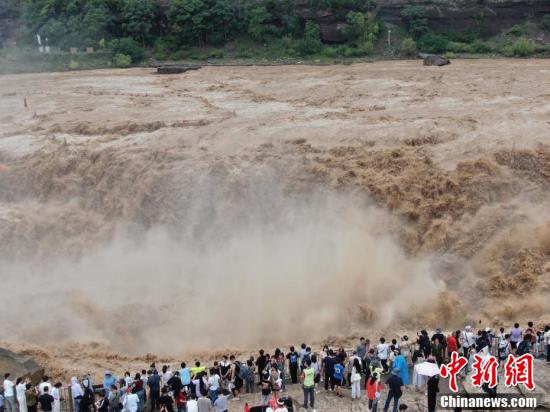 山西壺口瀑布&ldquo;金瀑飛流&rdquo;迎來最佳觀賞期
