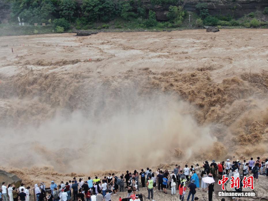 山西壺口瀑布&ldquo;金瀑飛流&rdquo;迎來最佳觀賞期