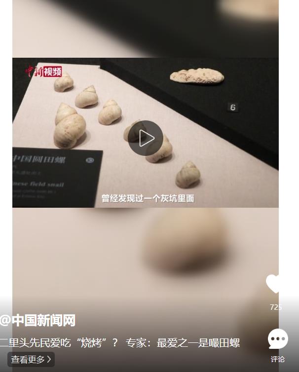 二里頭先民愛吃“燒烤”？ 專家：最愛之一是嘬田螺 