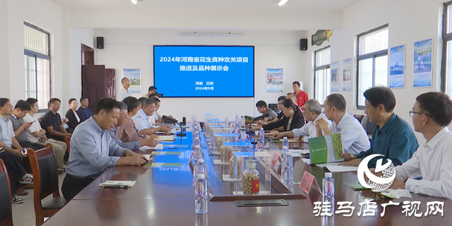 2024年河南省花生良種攻關(guān)項(xiàng)目推進(jìn)暨品種展示會(huì)在正陽縣召開