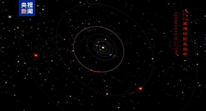 宇宙中，有了鐘南山星！