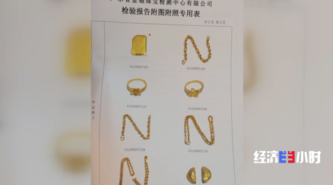 警惕黃金買賣騙局！不怕火燒的“足金項鏈”竟是冒牌貨