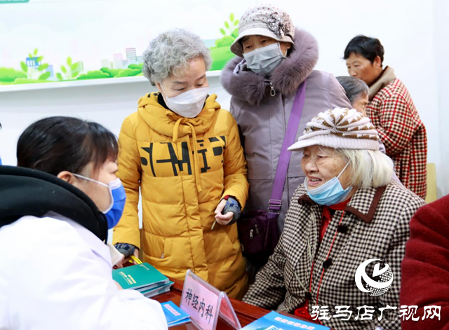 驛城區(qū)文明實踐活動走進頤康陽光養(yǎng)老服務中心
