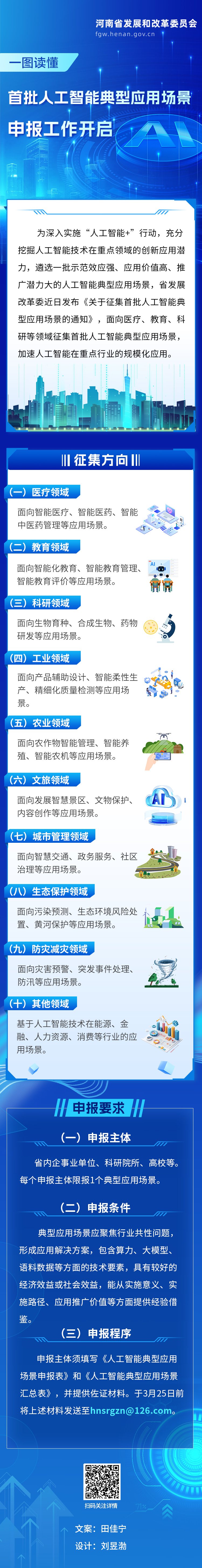 這些領(lǐng)域可申報(bào)！河南發(fā)文征集首批人工智能典型應(yīng)用場(chǎng)景