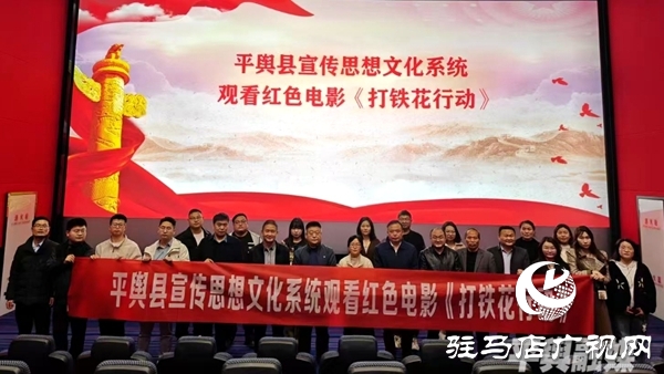 平輿縣宣傳思想文化系統(tǒng)組織觀看紅色電影《打鐵花行動(dòng)》