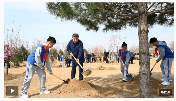 時政新聞眼丨參加首都義務(wù)植樹活動，習(xí)近平為何強(qiáng)調(diào)這三個關(guān)鍵詞？