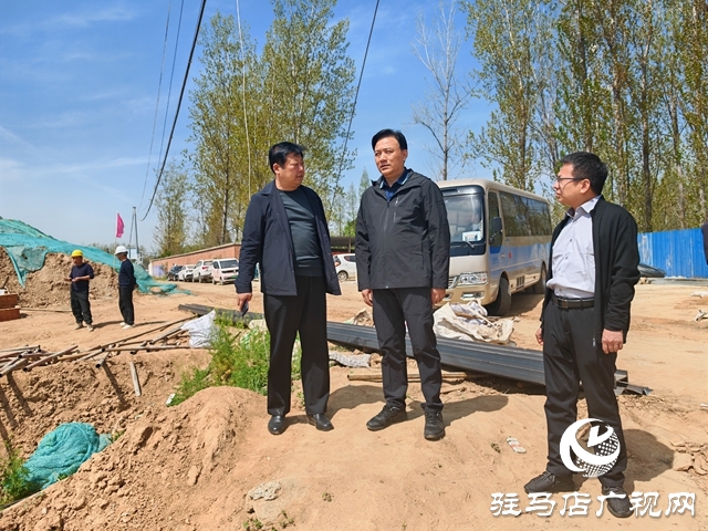  西平縣委書記侯公濤調(diào)研水利項(xiàng)目建設(shè)、麥田管理等重點(diǎn)工作