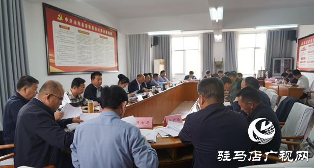朱東升主持召開泌陽縣政府常務(wù)會議