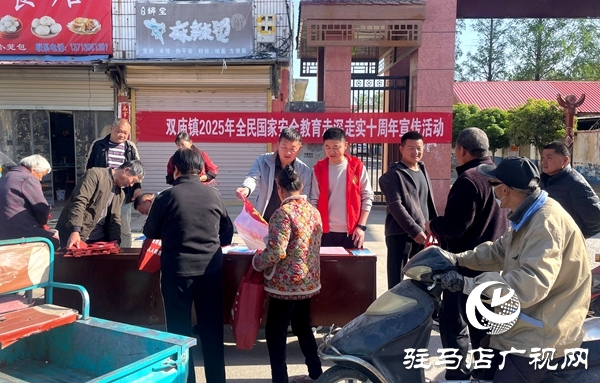 平輿縣雙廟鎮(zhèn)開展2025年全民國家安全教育走深走實十周年宣傳活動