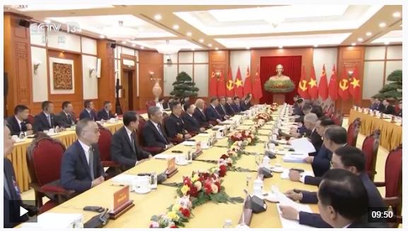 時(shí)政新聞眼丨習(xí)近平訪問越南，共同擘畫中越命運(yùn)共同體建設(shè)新藍(lán)圖