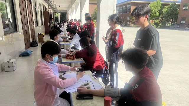 體檢進(jìn)校園，健康伴成長——駐馬店市中醫(yī)院開展2025年春季學(xué)生健康體檢活動