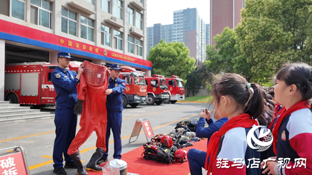 小學生走進消防大隊 “零距離”體驗消防安全 