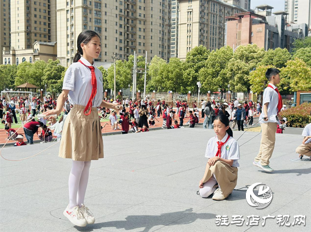  金雀路小學(xué)：跳繩運(yùn)動(dòng) 課間的一道風(fēng)景線