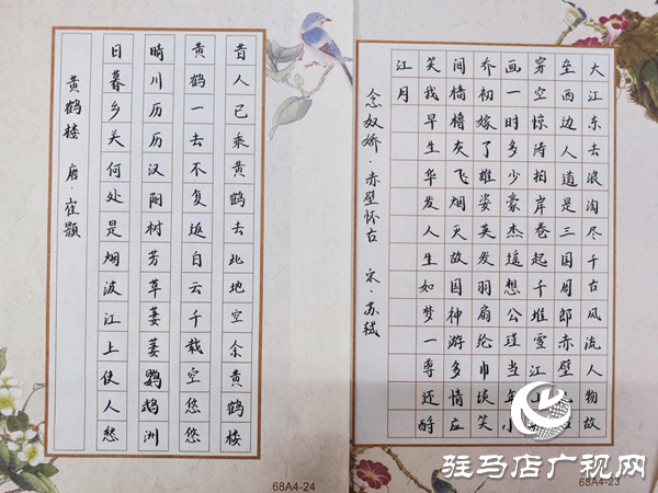 駐馬店職業(yè)技術(shù)學(xué)院成功舉辦“墨韻校園，詩詠青春”硬筆詩詞大賽
