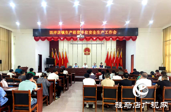 平輿縣西洋店鎮(zhèn)召開(kāi)生產(chǎn)經(jīng)營(yíng)單位安全生產(chǎn)工作會(huì)