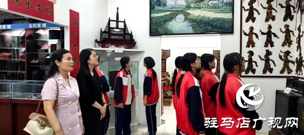 平輿縣第一初級中學學子在摯都民宿文化博物館開展科普教育學習活動 