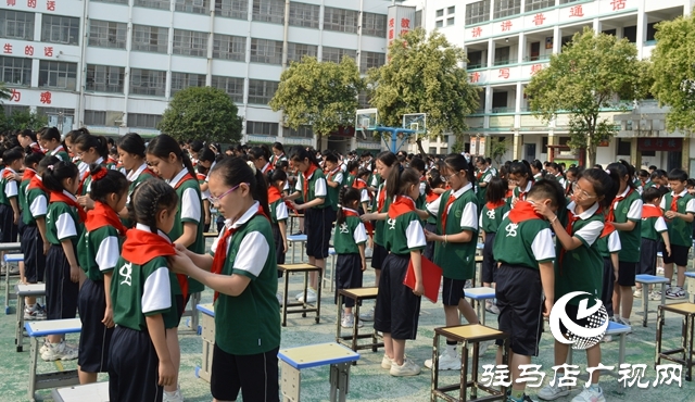  西平縣舉行2025年少先隊(duì)集中入隊(duì)儀式