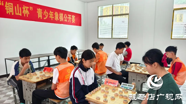 泌陽(yáng)縣舉行第一屆青少年象棋公開(kāi)賽