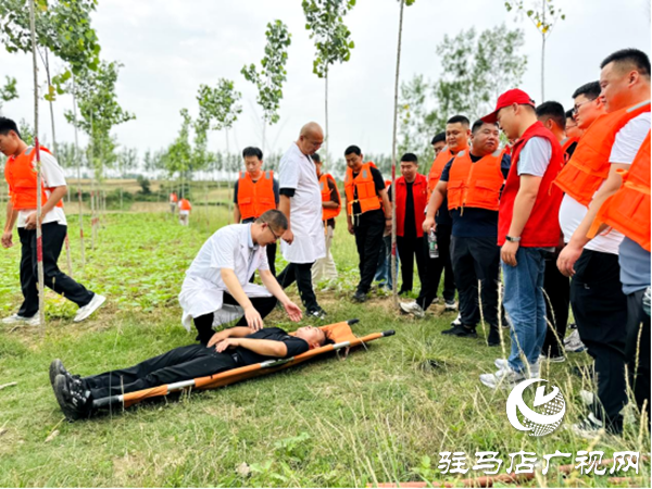 平輿縣老王崗鄉(xiāng)：全力開展防汛演練 筑牢汛期安全防線
