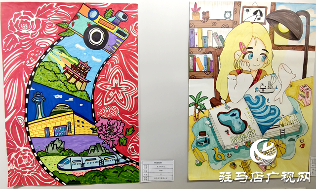“親子悅讀藝術(shù)共創(chuàng)·出彩天中我來繪”少兒繪畫展在駐馬店市文化館開展