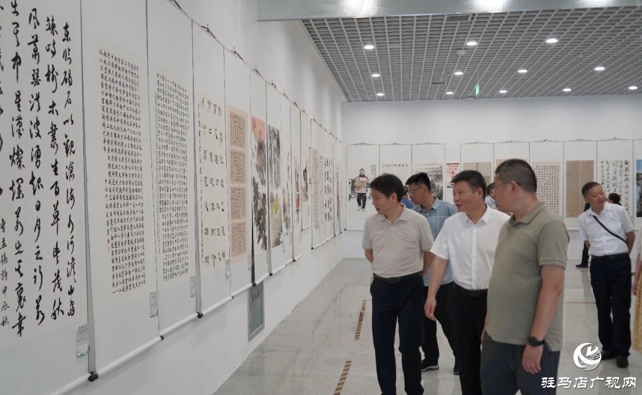 駐馬店市域工人文化宮聯(lián)盟書畫巡展(正陽(yáng)站)啟動(dòng)儀式舉行