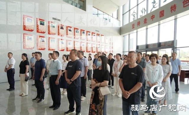 駐馬店市域工人文化宮聯(lián)盟書(shū)畫(huà)巡展正陽(yáng)站啟動(dòng)儀式舉行