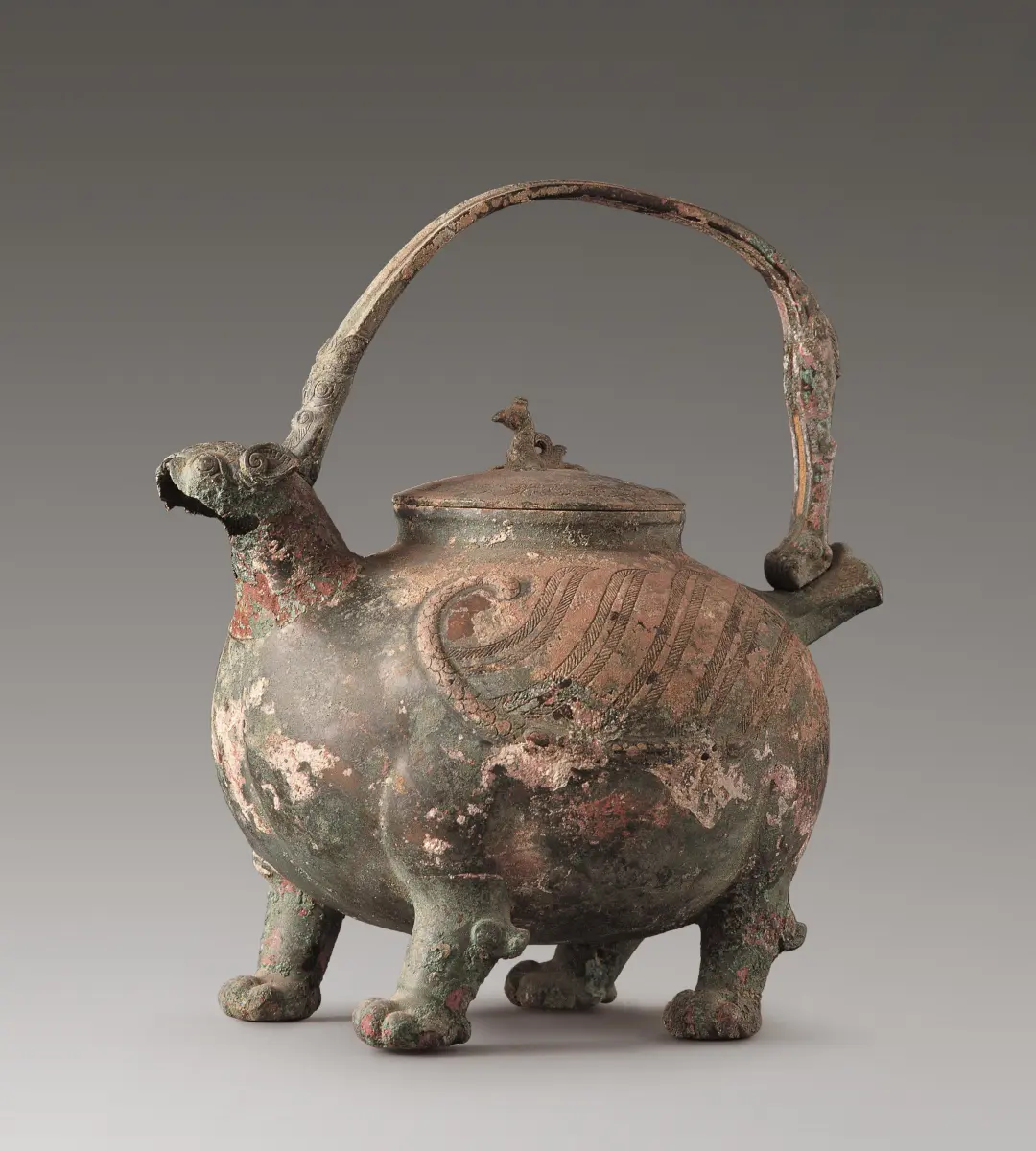 文博日歷丨發(fā)現(xiàn)一只2000多歲的萌獸(長翅膀版)