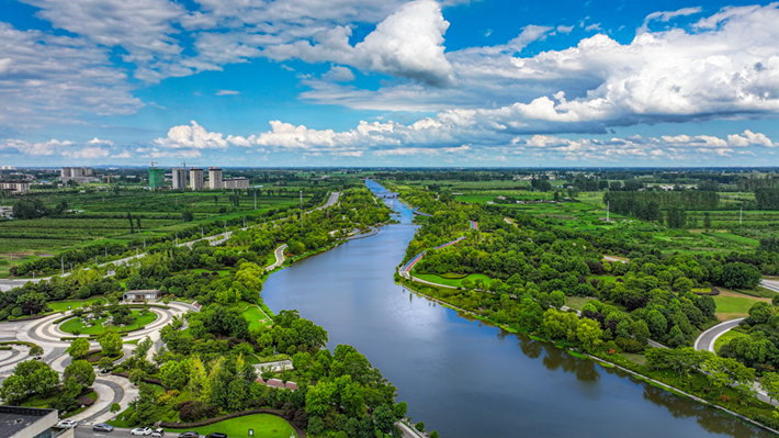 縣區(qū)動態(tài) | 一泓碧水繞城過 滿目青綠夏意濃