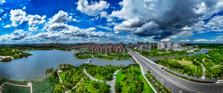 縣區(qū)動態(tài) | 一泓碧水繞城過 滿目青綠夏意濃