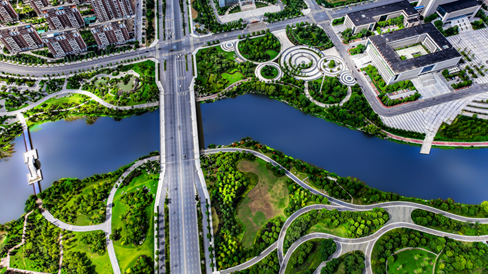 縣區(qū)動態(tài) | 一泓碧水繞城過 滿目青綠夏意濃