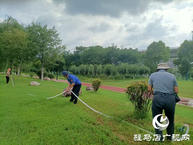 確山縣：多措并舉應(yīng)對(duì)高溫“烤”驗(yàn) 保障城市平穩(wěn)運(yùn)行
