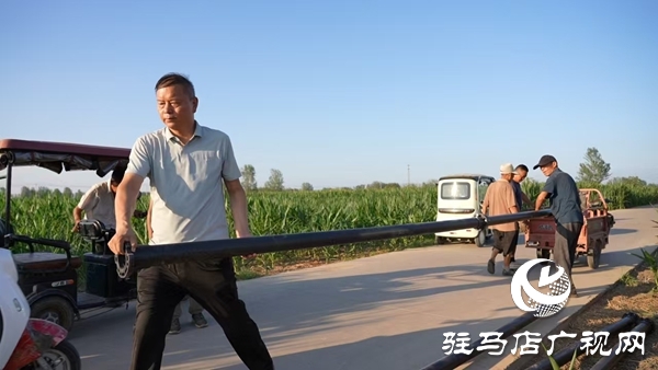 西平縣徐魏莊社區(qū)：搶修水利機(jī)井 全力保障秋澆灌溉