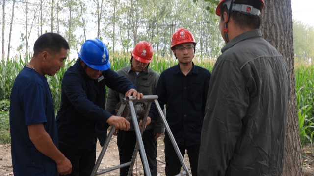 國網(wǎng)汝南縣供電公司：全力抗旱保灌溉 多措并舉護秋糧