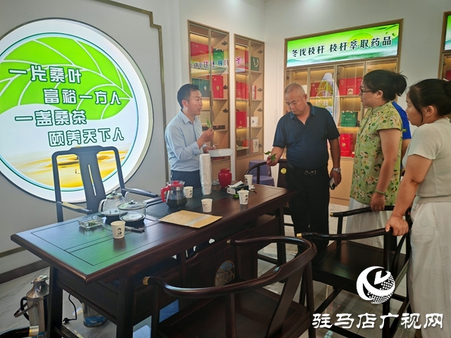 平輿縣廟灣鎮(zhèn)黑田村：桑茶飄香致富路