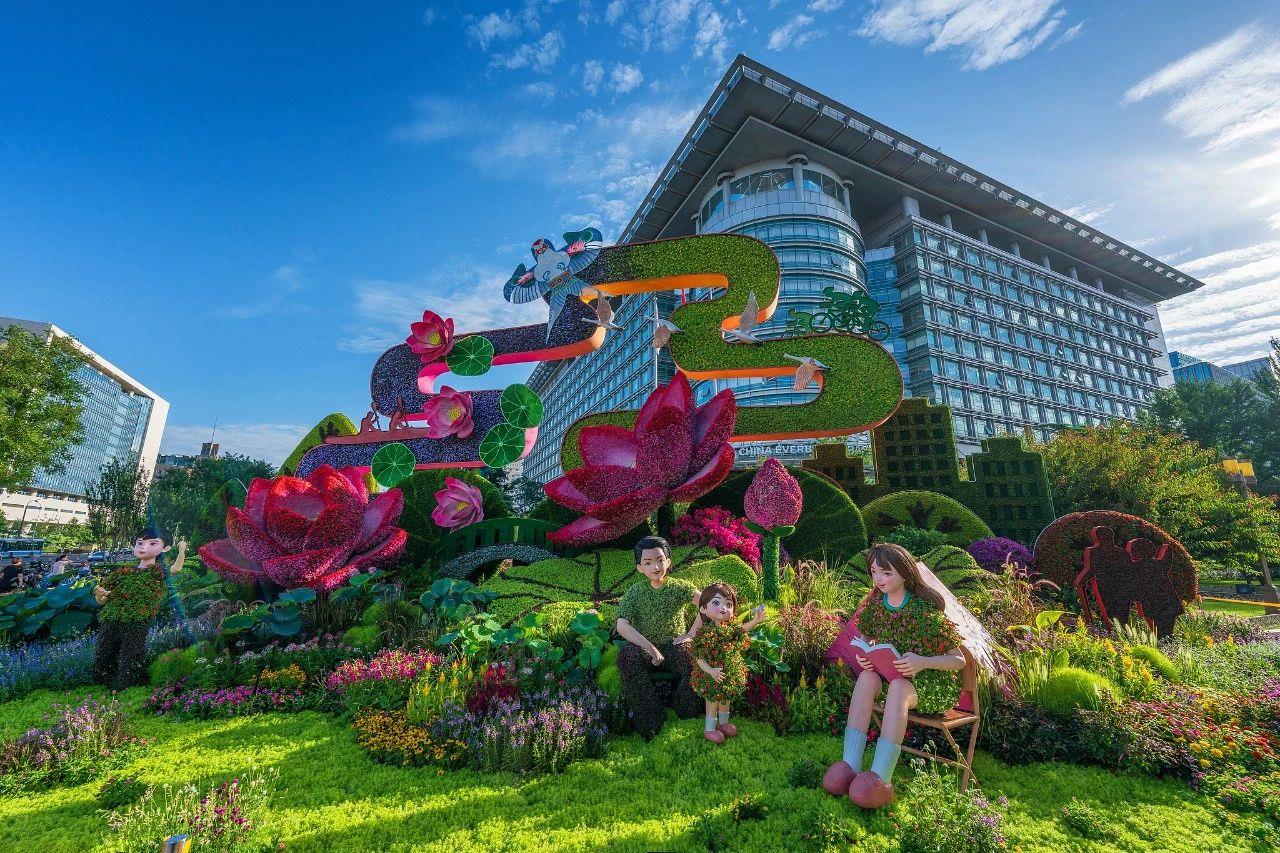 每一座花壇，都是中國！