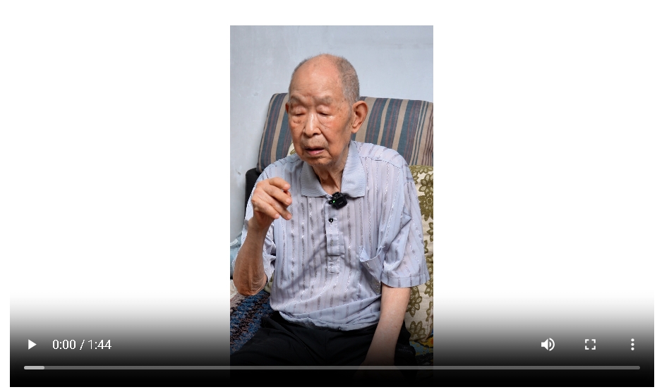 張珊寶：國強才能民安｜80抗戰(zhàn)老兵